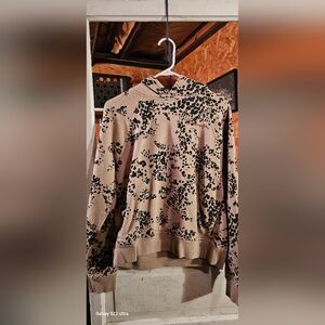 Champion Tan and Black Hoodie